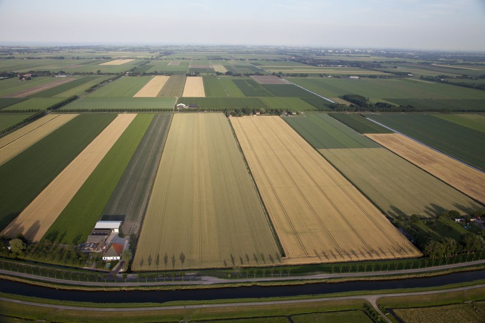 Luchtfoto van de Beemster