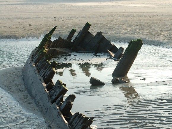 Scheepswrak.
