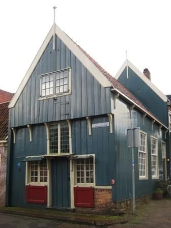 Oudste houten huis in Edam.