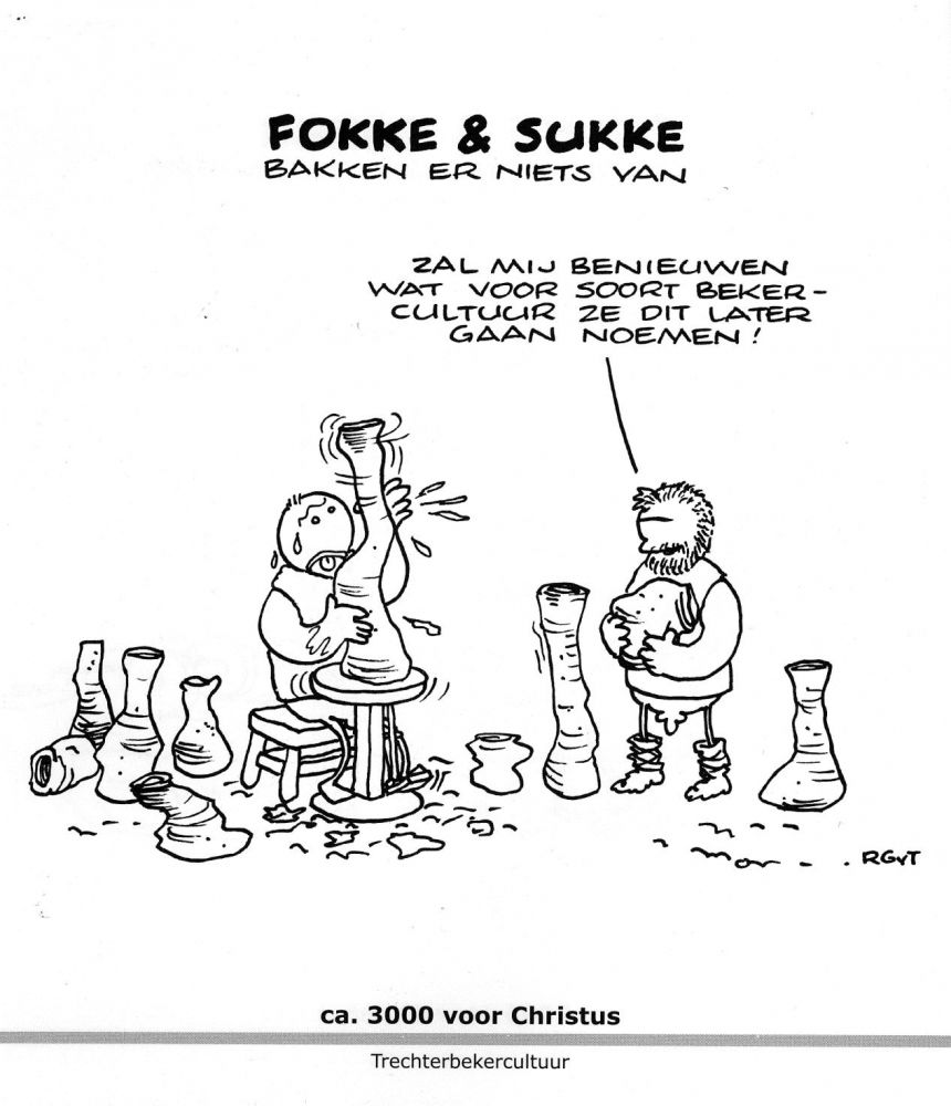 Fokke en Sukke bakken er niets van.