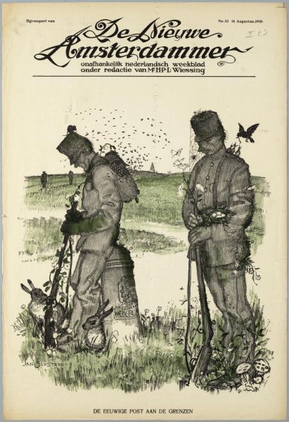 DE EEUWIGE POST AAN DE GRENZEN