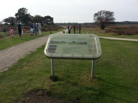 Aardkundig monument de Gooise Heide.