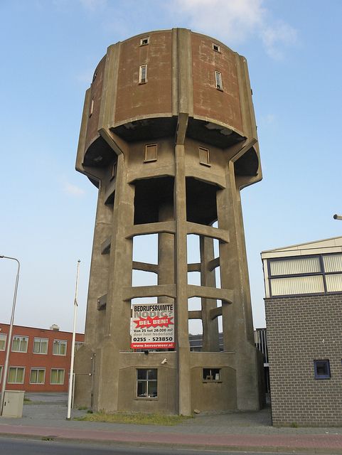 Watertoren Dokweg IJmuiden.