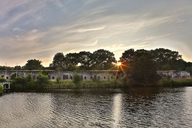Stelling van Amsterdam: Fort benoorden Spaarndam.