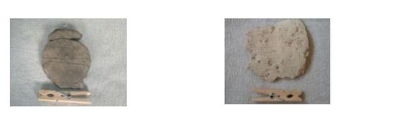 Scherven uit de ijzertijd.