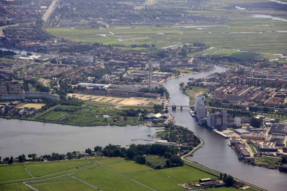 De Zaan vanuit de lucht