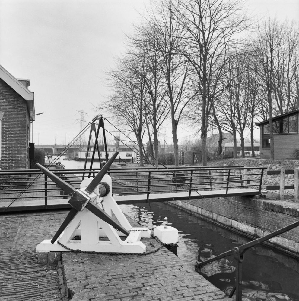 De Weesperpoortsluis in Muiden.
