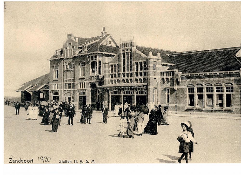 Station Zandvoort anno 1930.