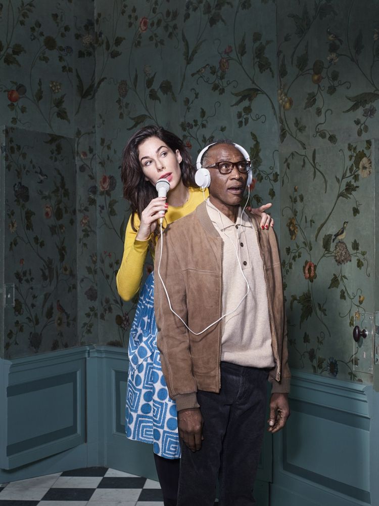 Halina Reijn sprak de audiotour in