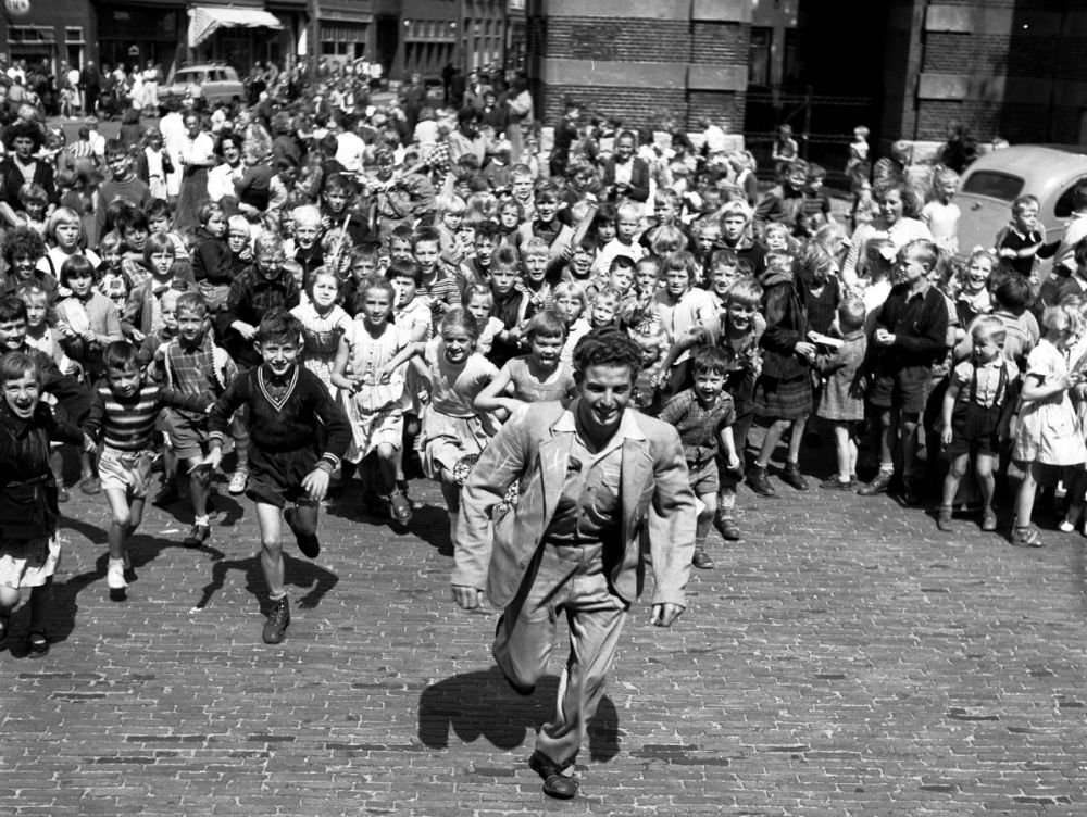 Krijtstrepen op de kermis