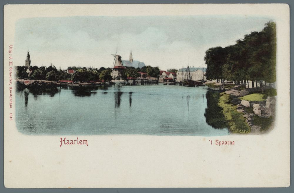 Het Spaarne en Haarlem