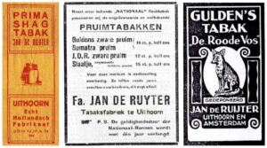 Tabaksfabriek Jan de Ruyter in Uithoorn