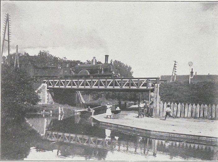 Station Haarlem de eerste spoorlijn van Nederland ONH