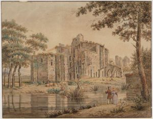 Orka in de slotgracht