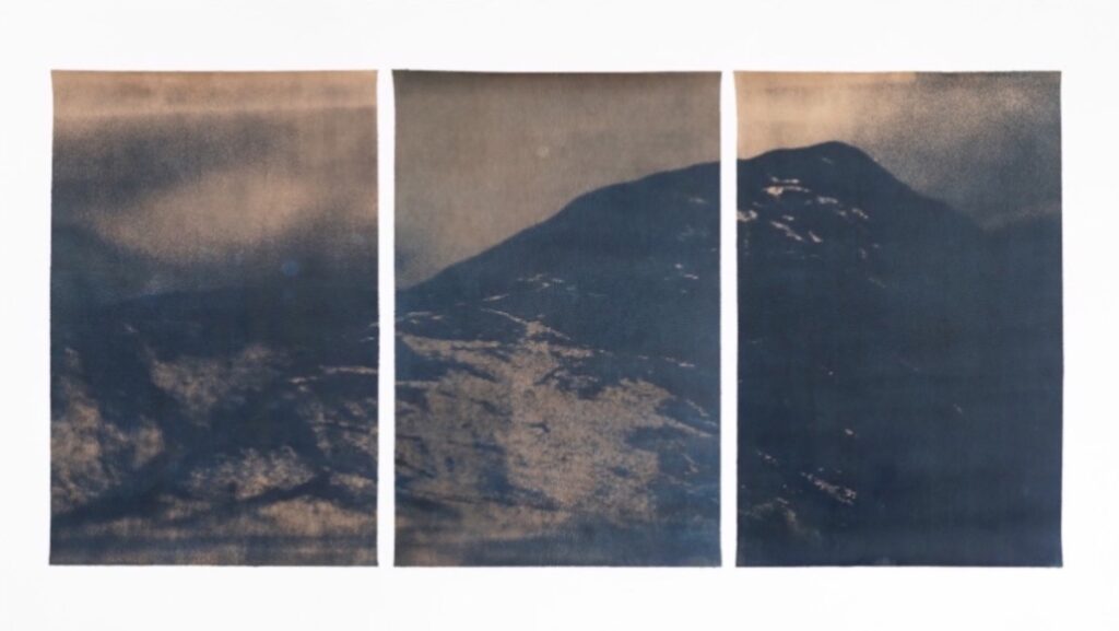 Vivian Ammerlaan in de Rocky Mountains