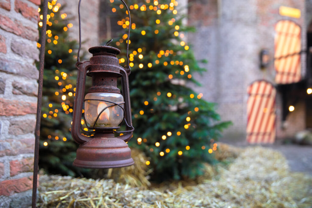 Winteravond op het Muiderslot