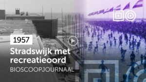 Strandbad Slotermeer in Amsterdam Nieuw-West (1957)