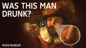 Was de rode musketier dronken?