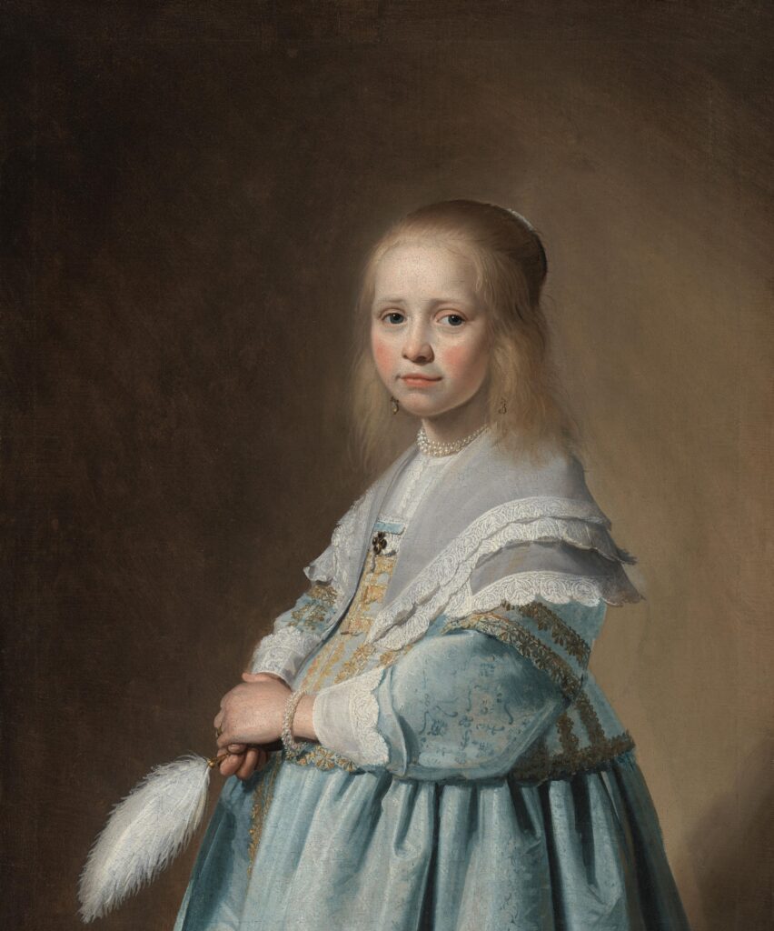 Versproncks ‘meisje in het blauw’ in het Frans Hals Museum