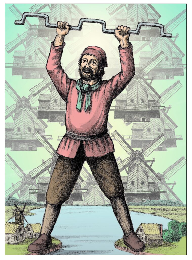 Stripboek over Cornelis Corneliszoon van Uitgeest