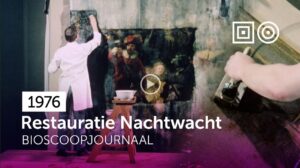 Nachtwacht gerestaureerd na aanval mes (1976)