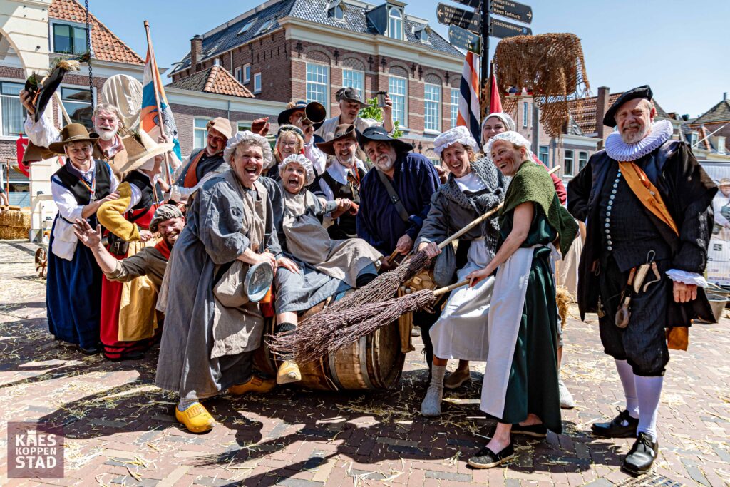 Kaeskoppenstad 2026: inschrijvingen figuranten en vrijwilligers geopend