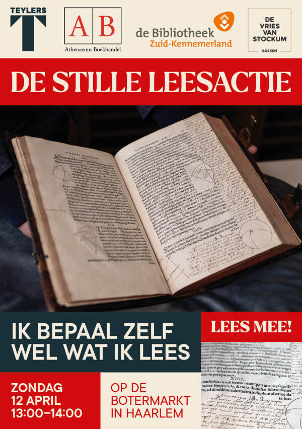 Stille Leesactie in Haarlem
