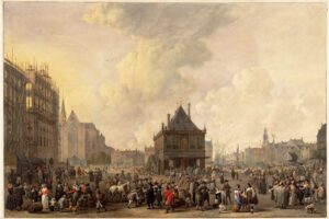 Architect Jacob van Campen ontwierp in Amsterdam èn Haarlem