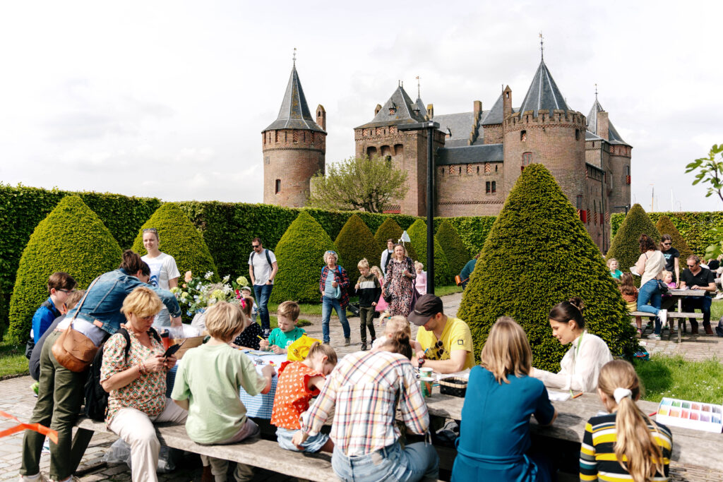 Meivakantie op het Muiderslot