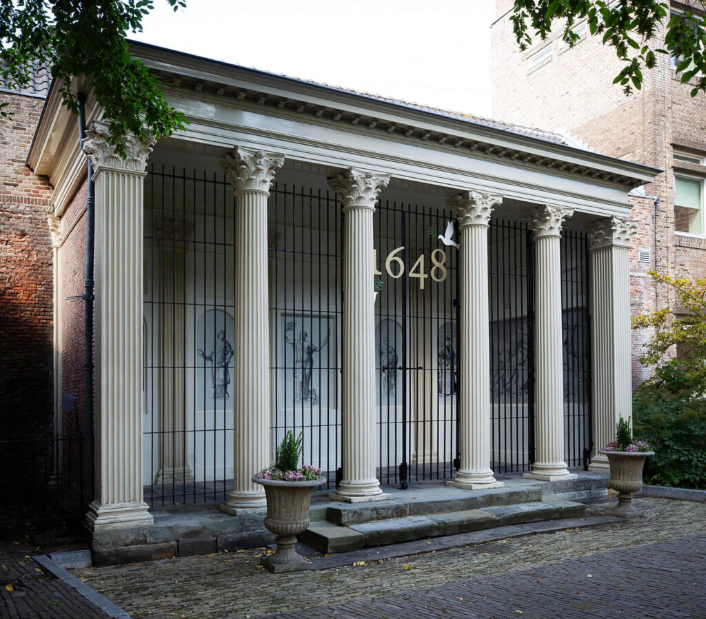 Zusterstad Osnabrück bezoekt de Vredestempel Haarlem