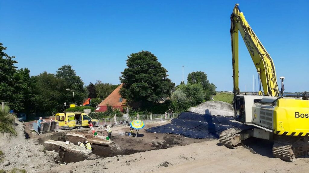 De dijk bij Warder wereld­beroemd