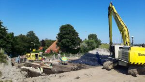 De dijk bij Warder wereld­beroemd