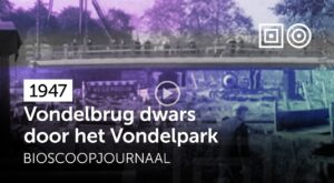 Opening van de Amsterdamse Vondelbrug (1947)