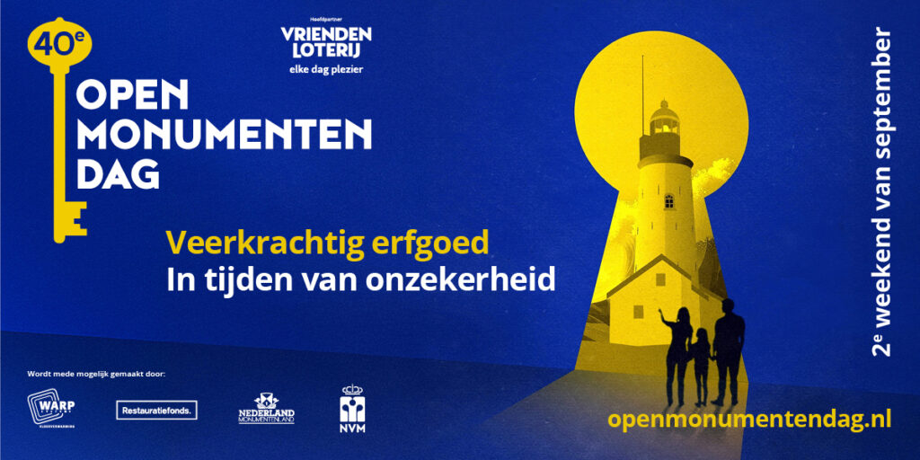 Veerkrachtig Erfgoed thema Open Monumentendag 2026