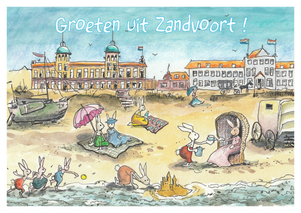 Twee illustratie exposities in Zandvoorts Museum