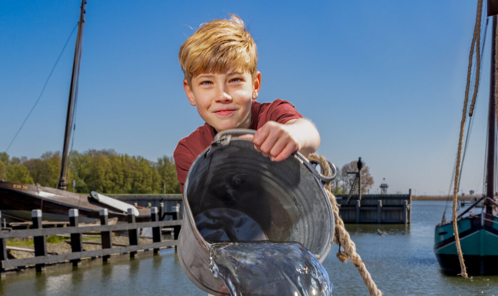 Visafslag tijdens Maritieme Week in het Zuiderzeemuseum