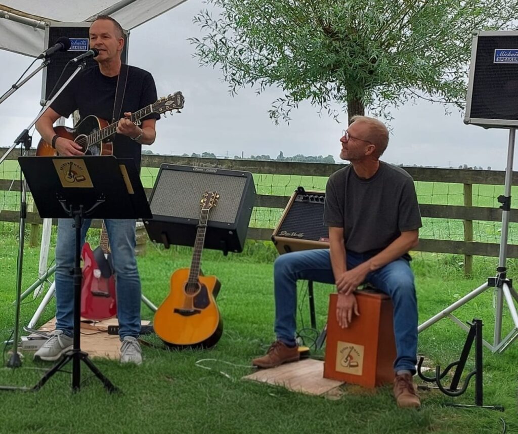 Sfeervolle muziek op een historische plek