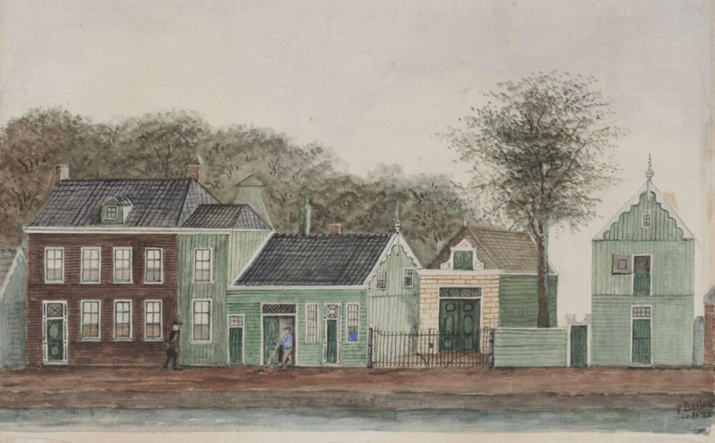 Kaike & Koiere op de Lagedijk in Zaandijk