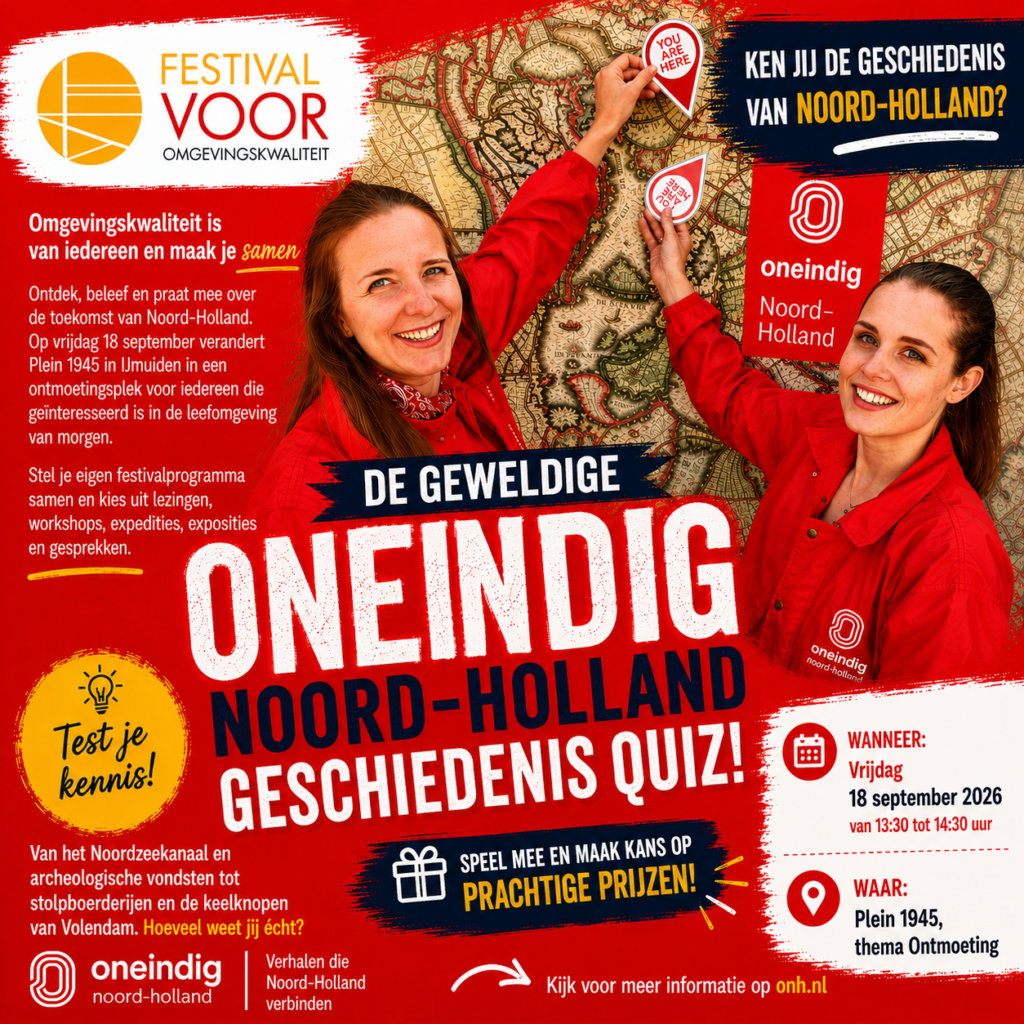 Erfgoed & Ontmoeting tijdens het Festival VOOR Omgevingskwaliteit