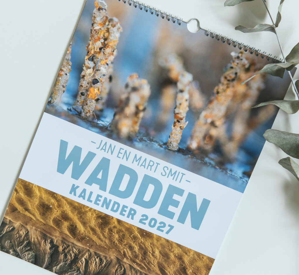 Nieuwe Waddenkalender 2027 is een eerbetoon aan de ziel van het Waddengebied en fotograaf Jan Smit