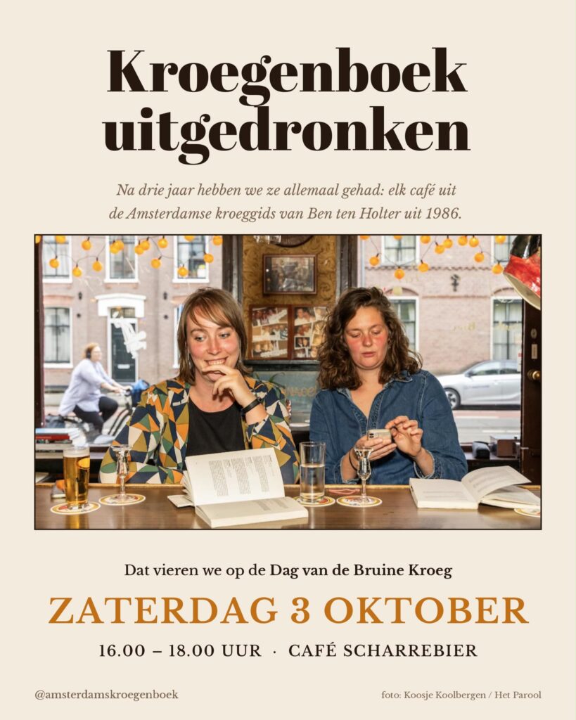 Amsterdams kroegenboek belicht klassieke drinkplaatsen