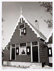 De woning op zijn oorspronkelijke plek, Ezelspad 13 in Zaandijk