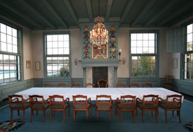 Interieur van het Gemeenlandshuis. Bron: Hendrick de Keyser