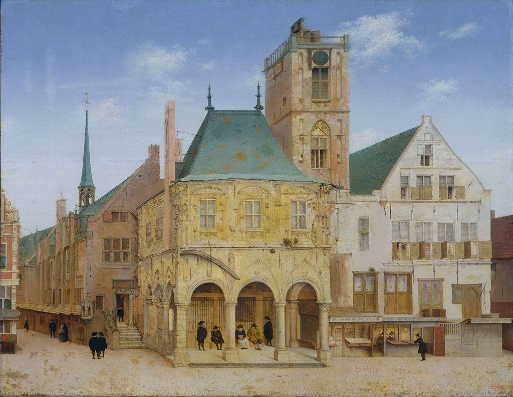 Het oude stadhuis